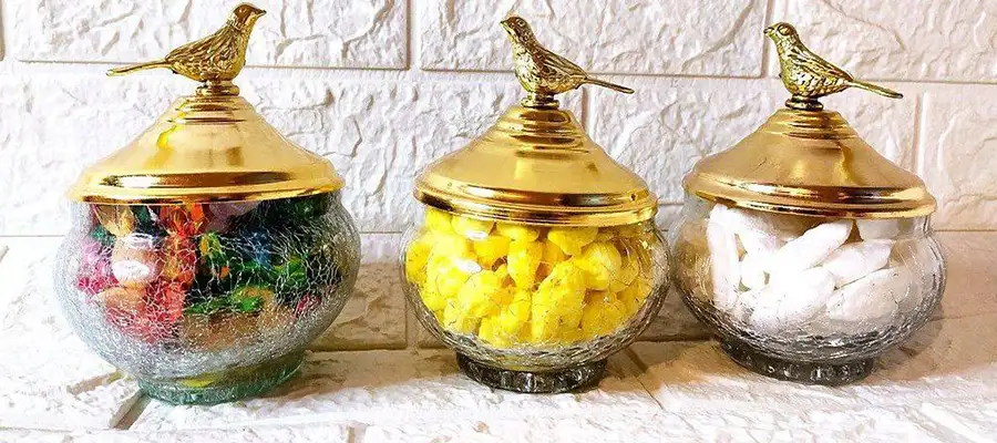 قندان-شیشه-ای
