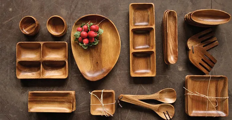 مزایای استفاده از ظروف چوبی در آشپزخانه