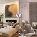 تفاوت سبک مدرن و کلاسیک