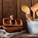 ظروف-چوبی-در-آشپزخانه