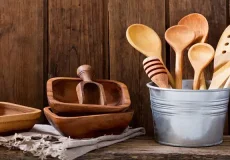 ظروف-چوبی-در-آشپزخانه